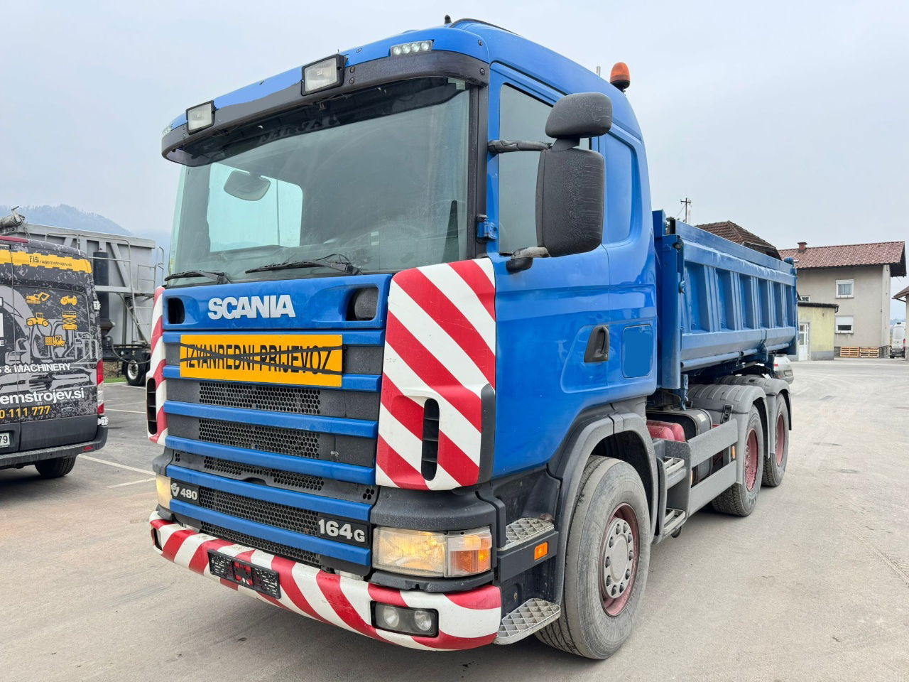 Scania 164G 480 6x4 3 sided tipper - bordmatic - Tippbil: bilde 1 Scania 164G 480 6x4 3 sided tipper - bordmatic - Tippbil: bilde 1