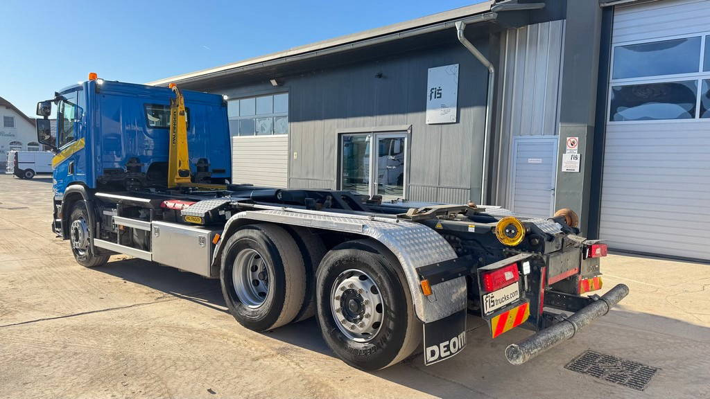 Container-transport/ Vekselflak lastebil Scania P 360 6x2 palfinger abroll tipper - steering axle: bilde 6