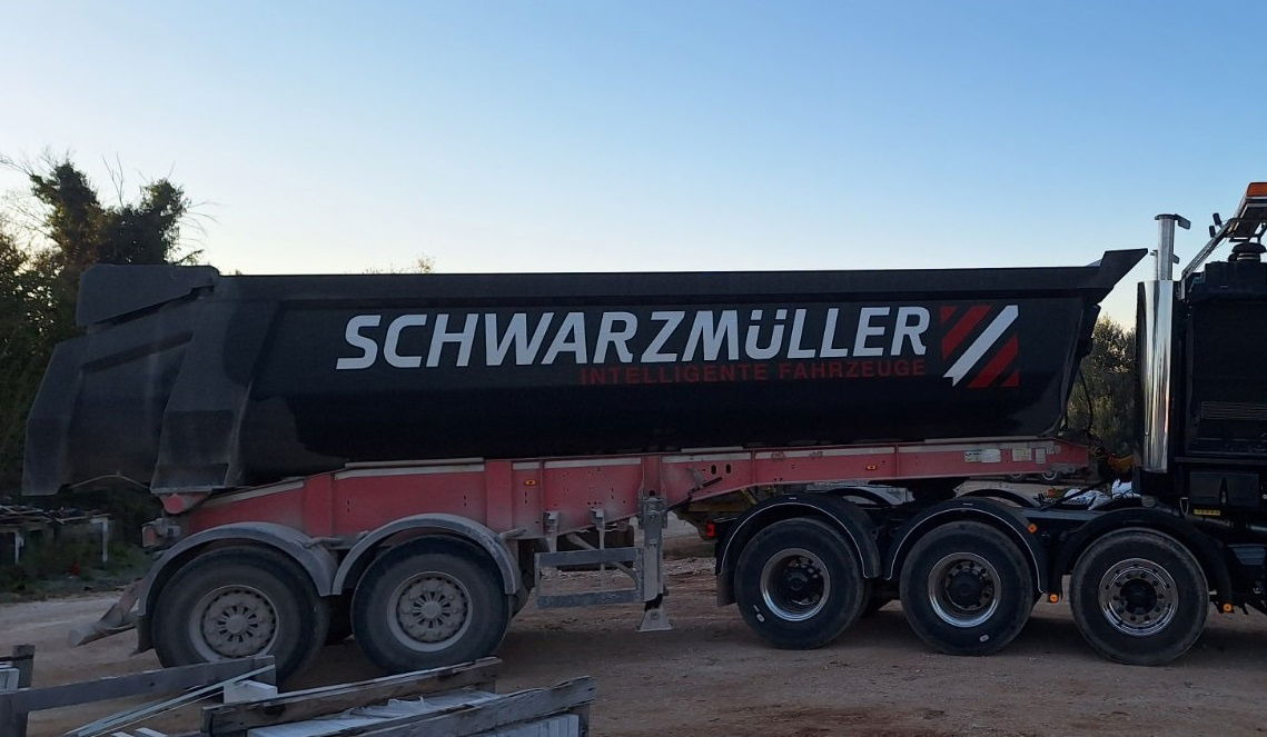 Schwarzmüller SMK10VLN Tipper Trailer - 2 Axle - 24m3 - Tippsemi: bilde 2 Schwarzmüller SMK10VLN Tipper Trailer - 2 Axle - 24m3 - Tippsemi: bilde 2