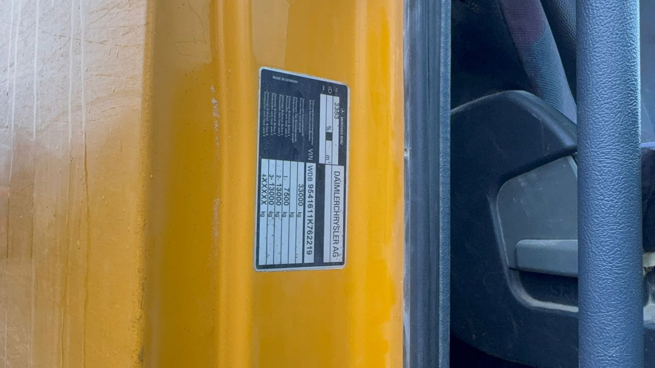 Trekkvogn Mercedes-Benz Actros 3353 S 6x4 tractor unit - spring complete: bilde 22