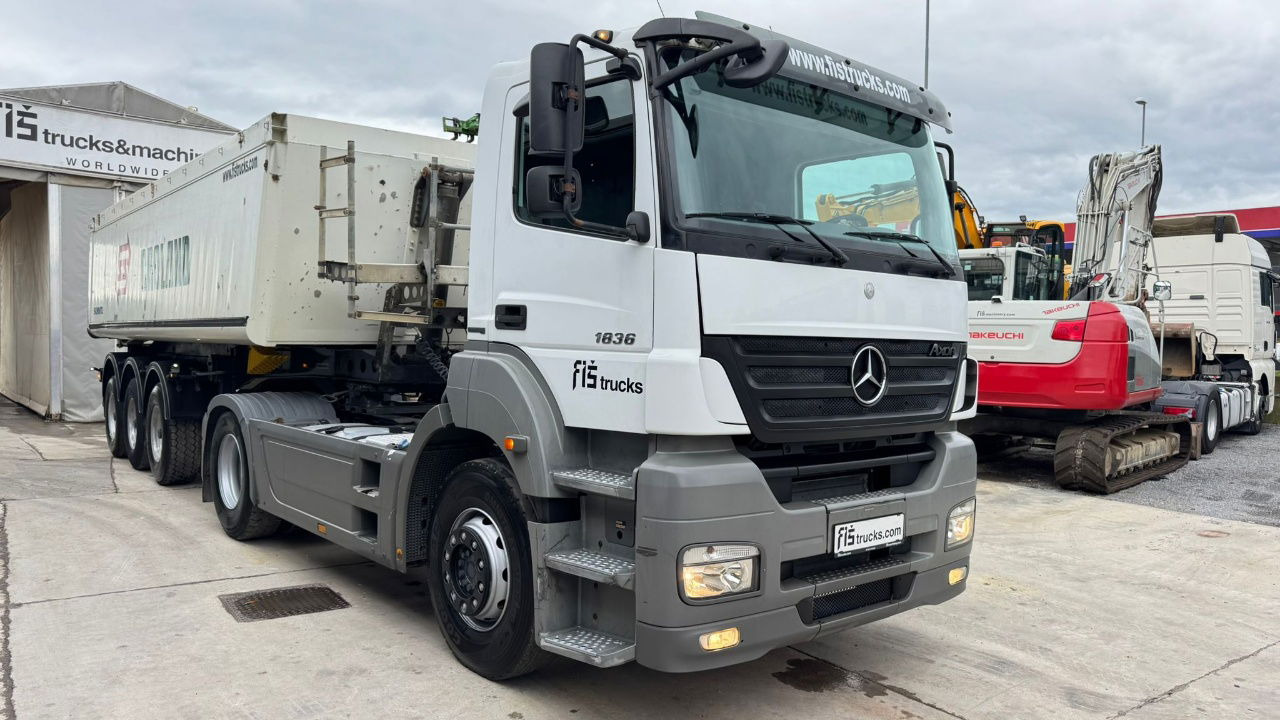 Mercedes-Benz Axor 1836 4x2 tipper hydraulics - Trekkvogn: bilde 3 Mercedes-Benz Axor 1836 4x2 tipper hydraulics - Trekkvogn: bilde 3