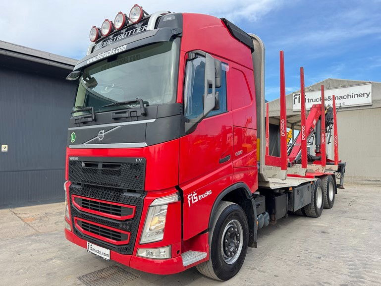 Volvo FH 500 6x4 forest truck - Epsilon 110Z - scissors - Container-transport/ Vekselflak lastebil: bilde 1 Volvo FH 500 6x4 forest truck - Epsilon 110Z - scissors - Container-transport/ Vekselflak lastebil: bilde 1