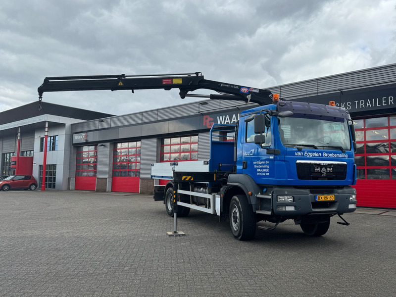 MAN TGM 18-290 4x4 Kraan met Open laadbak HMF Kraan 13 T - Kranbil: bilde 5 MAN TGM 18-290 4x4 Kraan met Open laadbak HMF Kraan 13 T - Kranbil: bilde 5