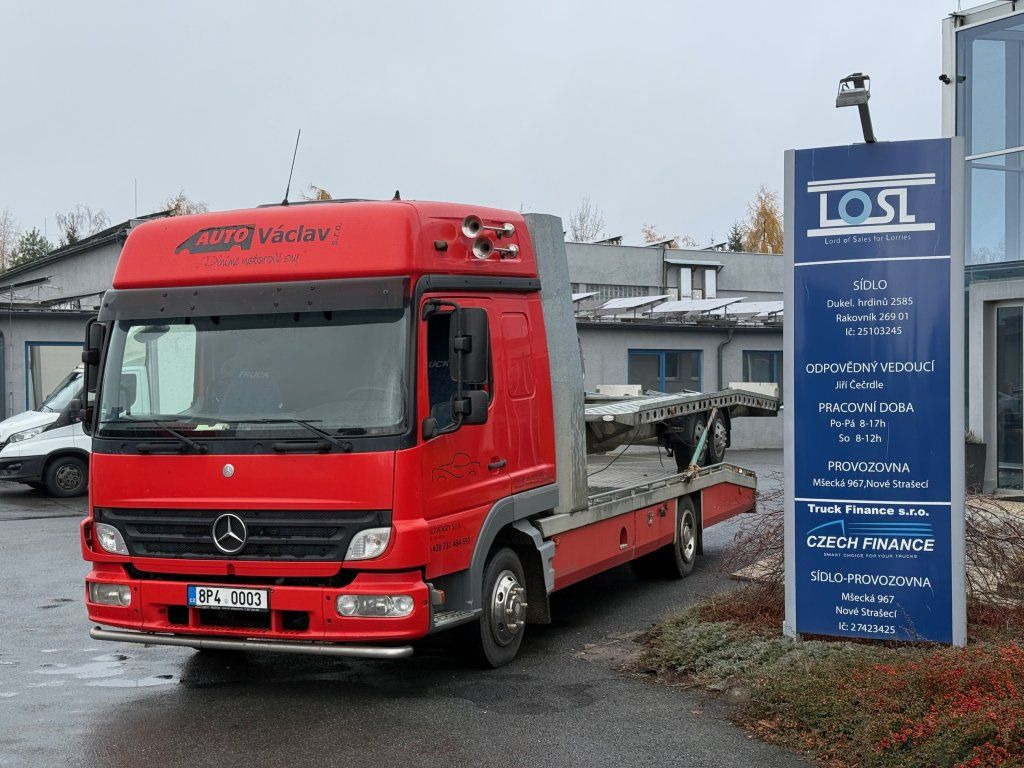Mercedes-Benz 818 Atego EURO 3 + trailer VAPP 2020 year - Transporter lastebil: bilde 1 Mercedes-Benz 818 Atego EURO 3 + trailer VAPP 2020 year - Transporter lastebil: bilde 1