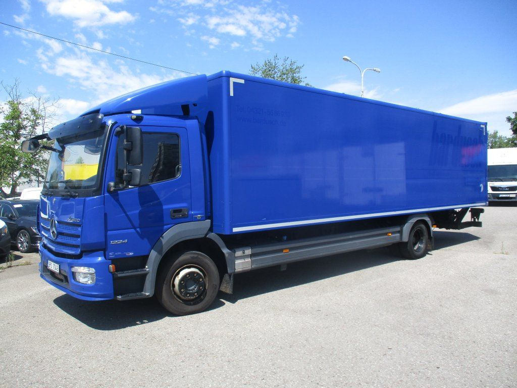 Mercedes-Benz Atego 1224 mit LBW - Lastebil med kjøl: bilde 1 Mercedes-Benz Atego 1224 mit LBW - Lastebil med kjøl: bilde 1