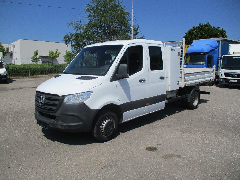 Mercedes-Benz Sprinter 514CDI - Varebil med tipp, Varebil med dobbelt førerhus: bilde 1 Mercedes-Benz Sprinter 514CDI - Varebil med tipp, Varebil med dobbelt førerhus: bilde 1