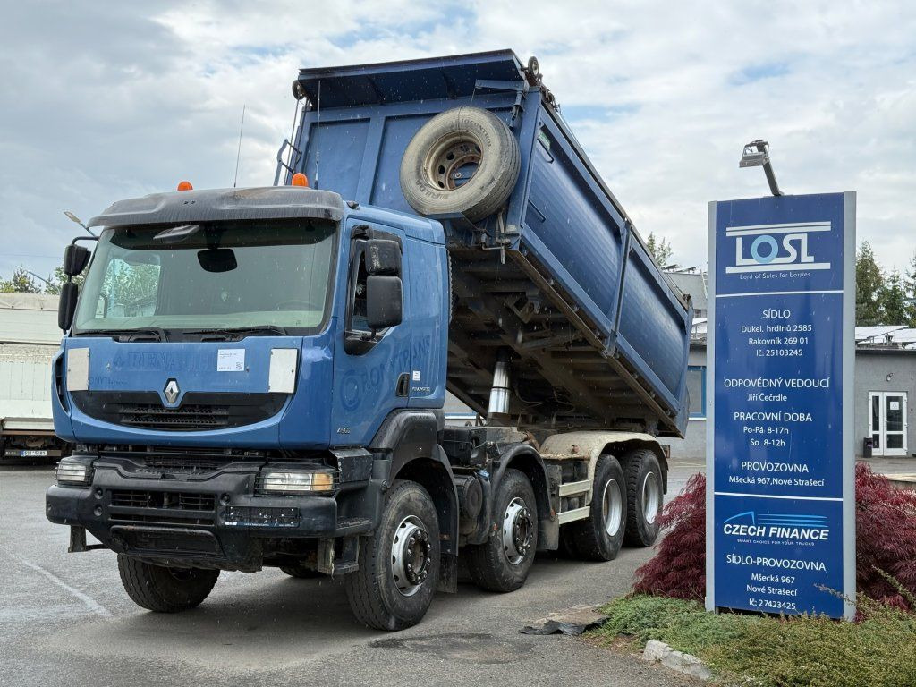 Renault Kerax 450 S3 8x4 EURO 4 - Tippbil: bilde 1 Renault Kerax 450 S3 8x4 EURO 4 - Tippbil: bilde 1