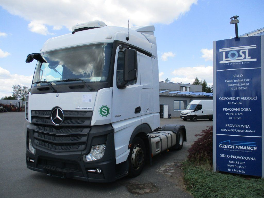 Mercedes-Benz 1845 Actros EURO 6 MEGA/lowdeck - Trekkvogn: bilde 1 Mercedes-Benz 1845 Actros EURO 6 MEGA/lowdeck - Trekkvogn: bilde 1