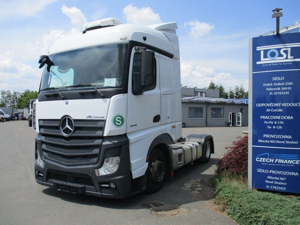 Mercedes-Benz 1845 Actros EURO 6 MEGA/lowdeck - Trekkvogn: bilde 1 Mercedes-Benz 1845 Actros EURO 6 MEGA/lowdeck - Trekkvogn: bilde 1