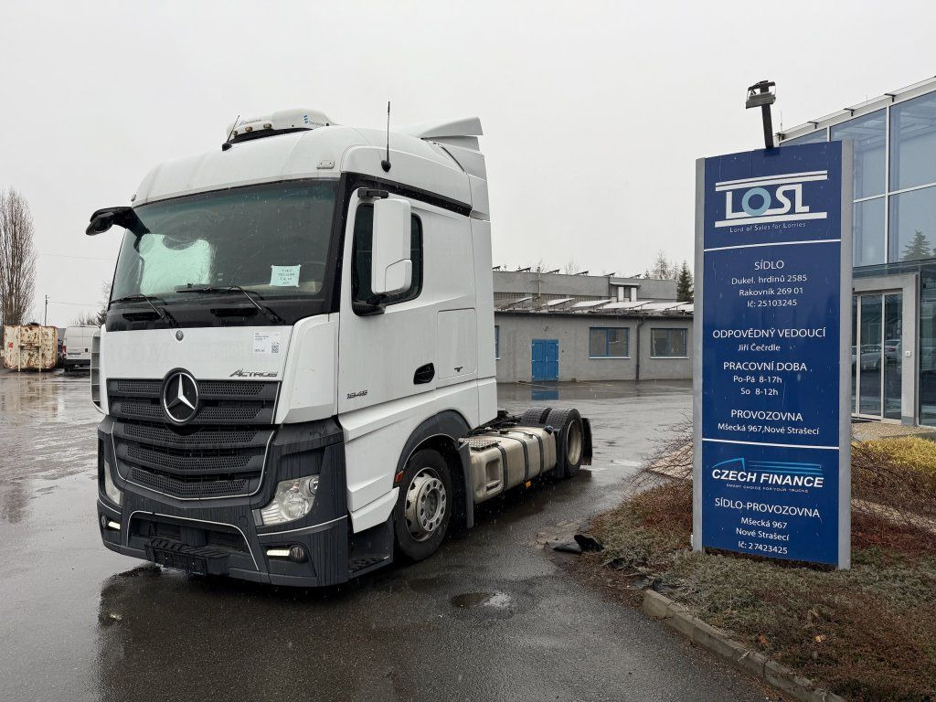 Mercedes-Benz 1845 Actros EURO 6 MEGA/lowdeck - Trekkvogn: bilde 1 Mercedes-Benz 1845 Actros EURO 6 MEGA/lowdeck - Trekkvogn: bilde 1