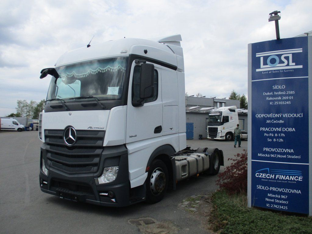 Mercedes-Benz 1845 Actros EURO 6 MEGA/lowdeck - Trekkvogn: bilde 1 Mercedes-Benz 1845 Actros EURO 6 MEGA/lowdeck - Trekkvogn: bilde 1