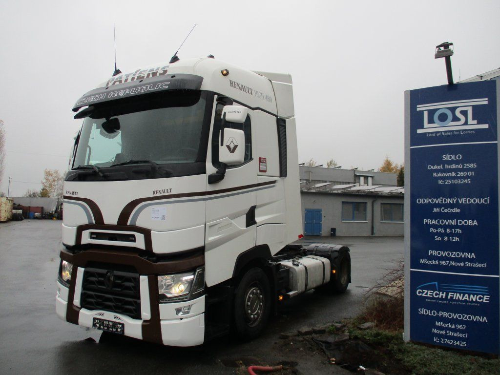 Trekkvogn Renault T480 EURO 6 MEGA/lowdeck: bilde 1