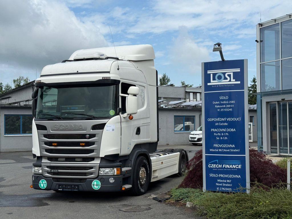Scania R410 EURO 6 MEGA/lowdeck - Trekkvogn: bilde 1 Scania R410 EURO 6 MEGA/lowdeck - Trekkvogn: bilde 1