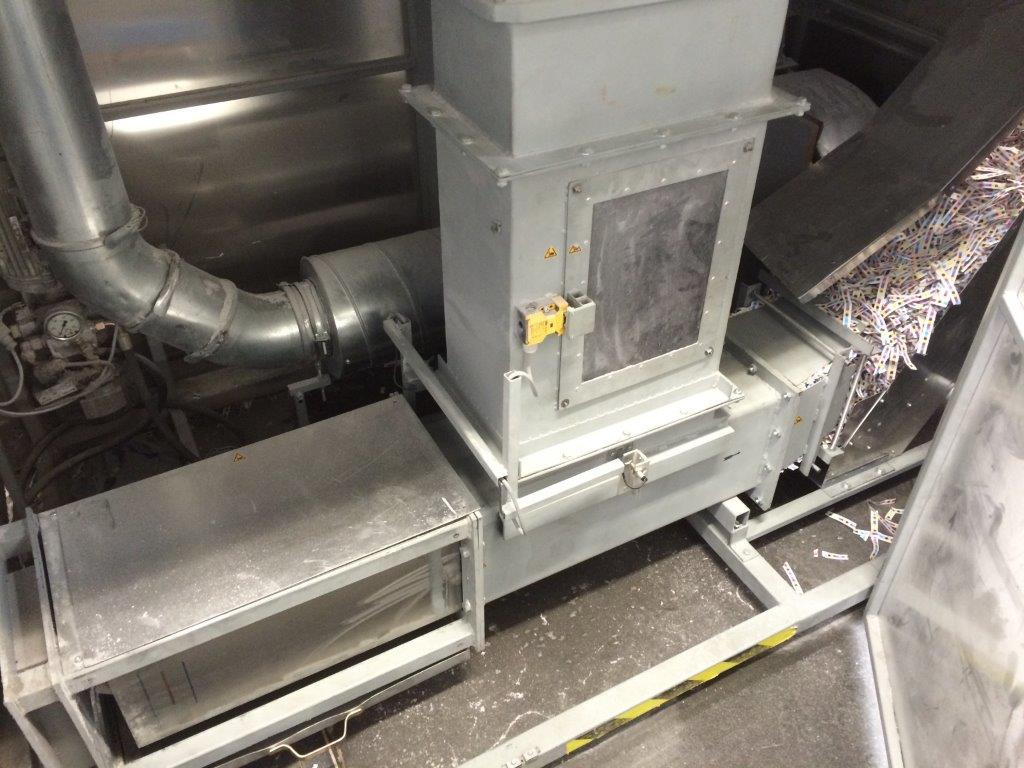 Artecc AK 25 chip & strip cutout extractor with press - Falsemaskin: bilde 1 Artecc AK 25 chip & strip cutout extractor with press - Falsemaskin: bilde 1