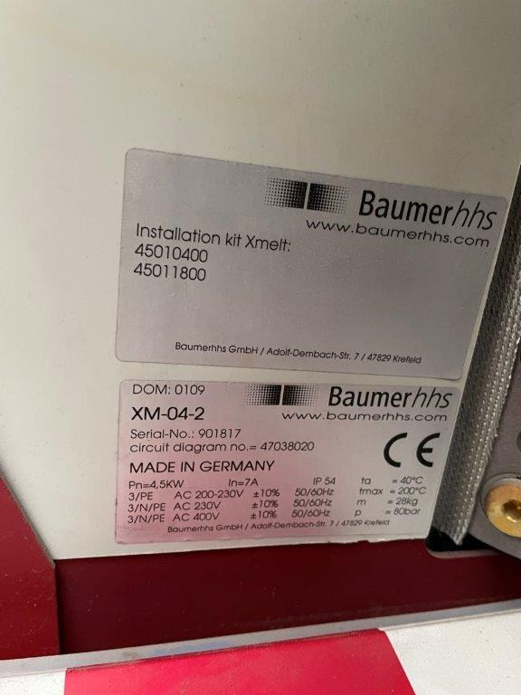 Baumer HHS PreMelter XMelt XM-04-2200 - Innbindingsmaskin: bilde 2 Baumer HHS PreMelter XMelt XM-04-2200 - Innbindingsmaskin: bilde 2