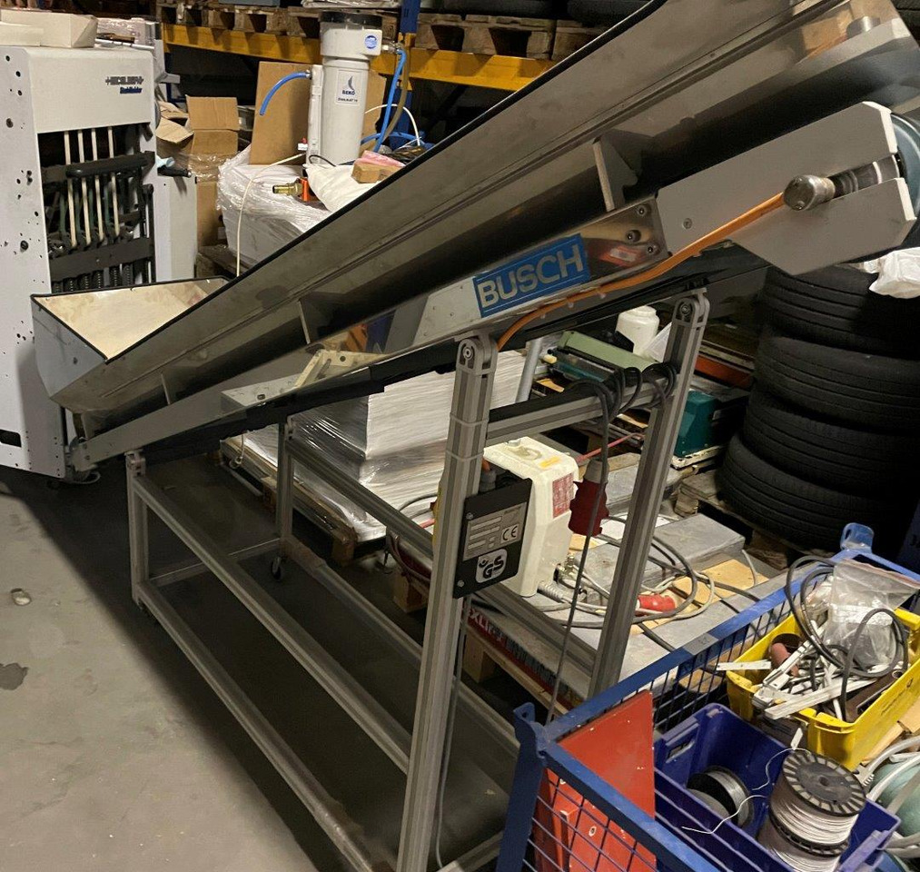 Chip conveyor - chip conveyor Buschgraph Busch SF 145-50 P - Transportbånd: bilde 1 Chip conveyor - chip conveyor Buschgraph Busch SF 145-50 P - Transportbånd: bilde 1