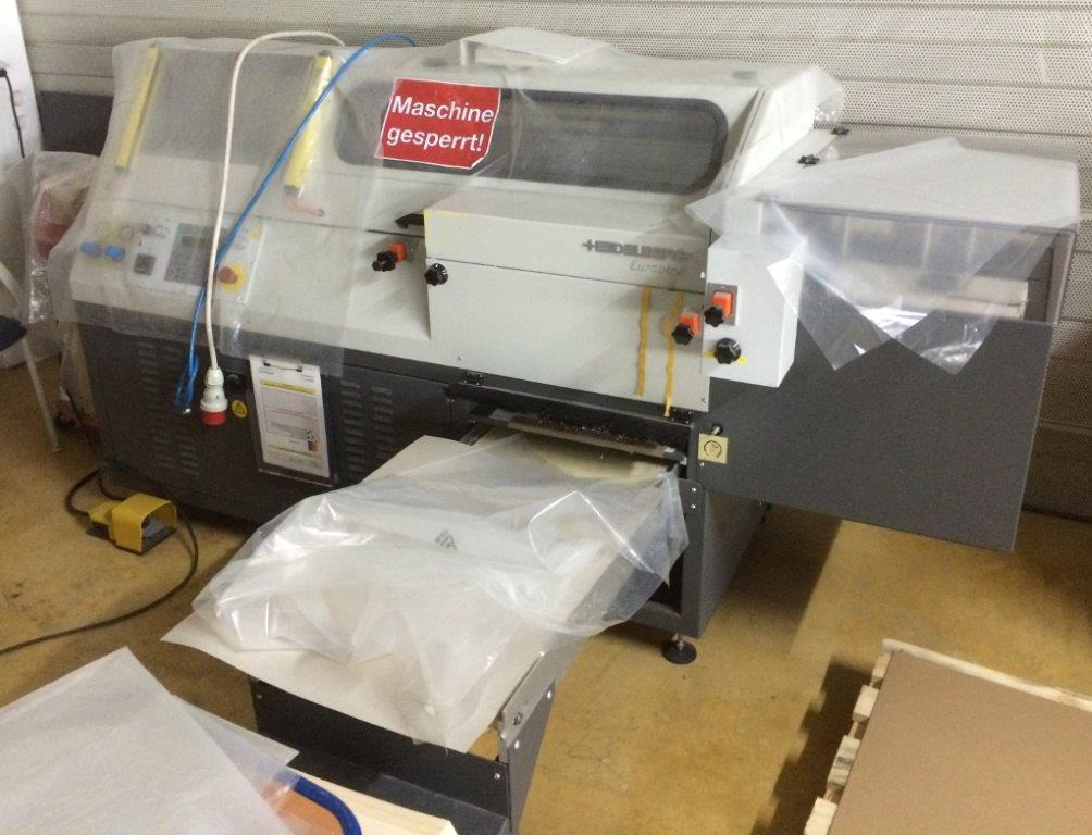 Heidelberg Eurobind EB-500 Single-Column Hotmelt Adhesive Binder - Innbindingsmaskin: bilde 1 Heidelberg Eurobind EB-500 Single-Column Hotmelt Adhesive Binder - Innbindingsmaskin: bilde 1
