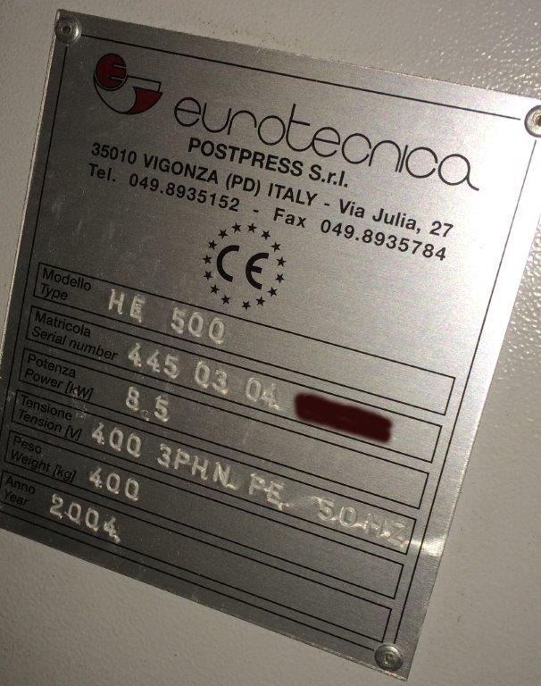 Heidelberg Eurobind EB-500 Single-Column Hotmelt Adhesive Binder - Innbindingsmaskin: bilde 3 Heidelberg Eurobind EB-500 Single-Column Hotmelt Adhesive Binder - Innbindingsmaskin: bilde 3