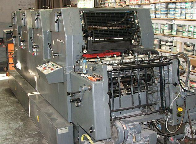Heidelberg GTOVP-52 four-color offset press - Offsettrykker: bilde 1 Heidelberg GTOVP-52 four-color offset press - Offsettrykker: bilde 1