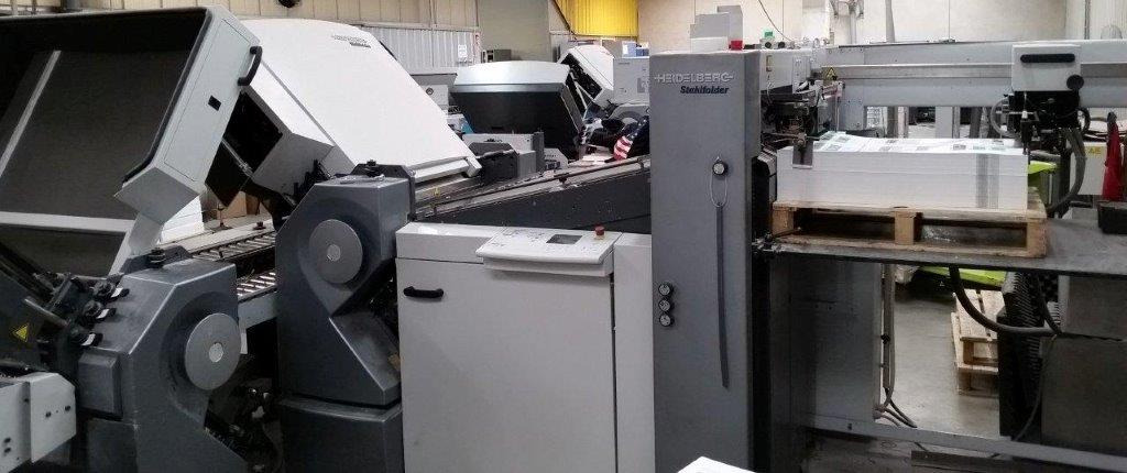 Heidelberg / Stahl TH 66-6-4-PFH with SAK 66 buckle plate folder - Falsemaskin: bilde 1 Heidelberg / Stahl TH 66-6-4-PFH with SAK 66 buckle plate folder - Falsemaskin: bilde 1