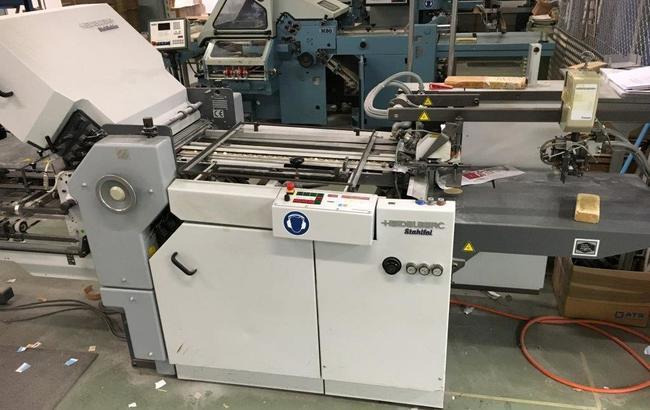 Heidelberg / Stahl Ti 52-6-KBK-Fi-SAK 56 buckle plate folding machine - Falsemaskin: bilde 2 Heidelberg / Stahl Ti 52-6-KBK-Fi-SAK 56 buckle plate folding machine - Falsemaskin: bilde 2