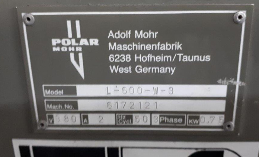 Pilelifter Polar Mohr L 600-W-3 with tub - Trykkmaskin: bilde 2 Pilelifter Polar Mohr L 600-W-3 with tub - Trykkmaskin: bilde 2