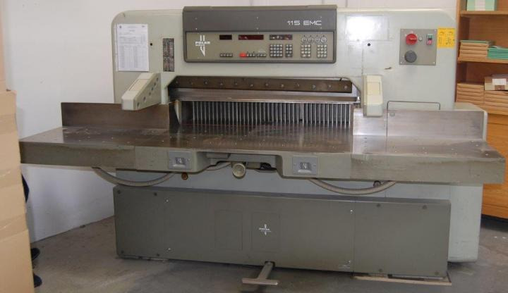 Polar Mohr 115 EMC high speed cutter - Papirskjæremaskin: bilde 1 Polar Mohr 115 EMC high speed cutter - Papirskjæremaskin: bilde 1