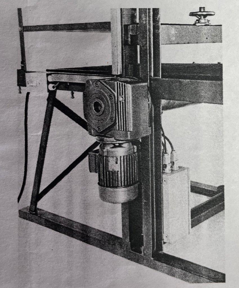 Rarity motor driven lithography press Peter van Ginkel model L-90 motor - Trykkmaskin: bilde 2 Rarity motor driven lithography press Peter van Ginkel model L-90 motor - Trykkmaskin: bilde 2