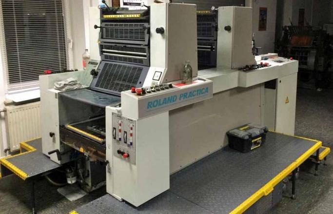 Roland Practica PRZ 00 two-color offset press - Offsettrykker: bilde 1 Roland Practica PRZ 00 two-color offset press - Offsettrykker: bilde 1