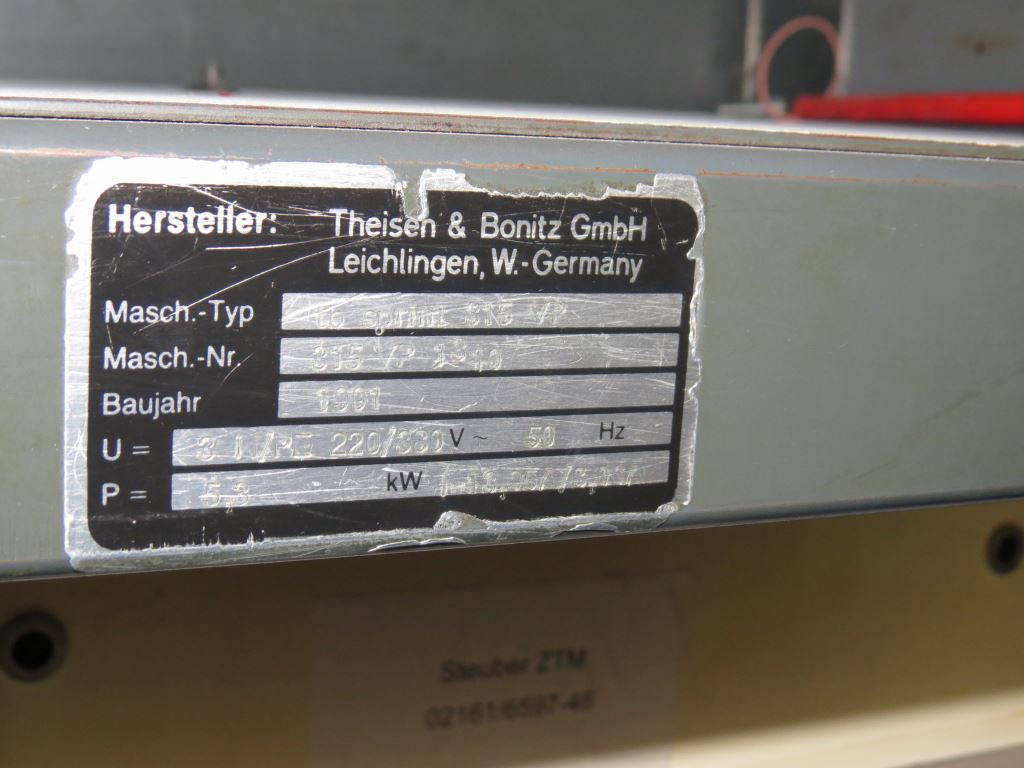 Theisen & Bonitz TB Sprint 315 VP gathering machine - Trykkmaskin: bilde 3 Theisen & Bonitz TB Sprint 315 VP gathering machine - Trykkmaskin: bilde 3