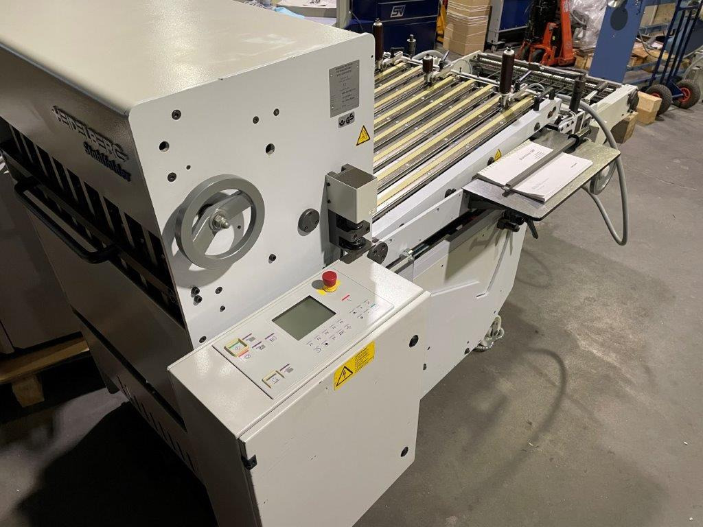 Vertical sheet delivery Heidelberg Stahlfolder SBP 66 H + MKE + VE - Falsemaskin: bilde 1 Vertical sheet delivery Heidelberg Stahlfolder SBP 66 H + MKE + VE - Falsemaskin: bilde 1