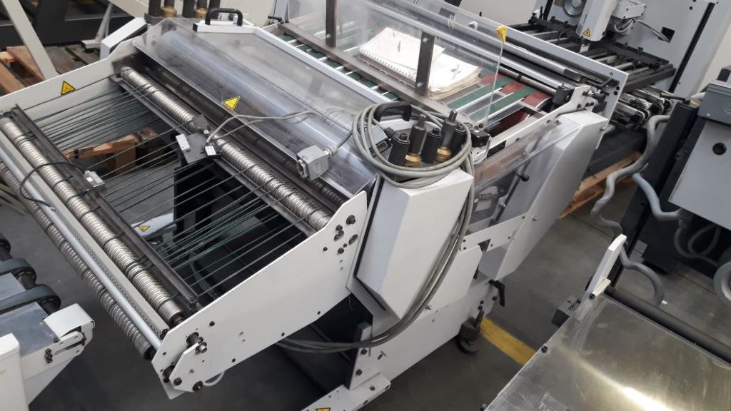 Vertical stack delivery with compression station Heidelberg Stahlfolder VSA 86 H - Falsemaskin: bilde 4 Vertical stack delivery with compression station Heidelberg Stahlfolder VSA 86 H - Falsemaskin: bilde 4
