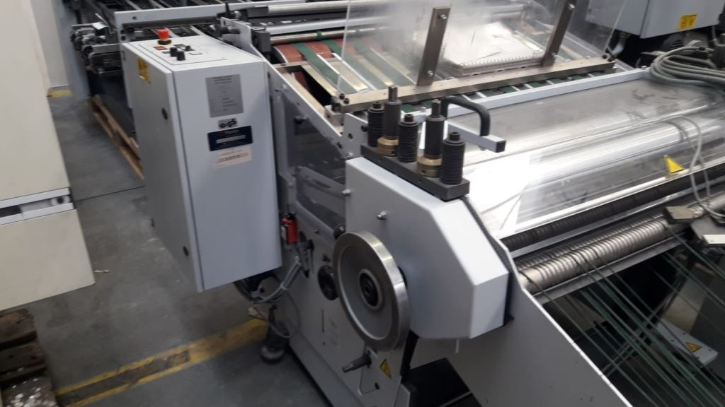 Vertical stack delivery with compression station Heidelberg Stahlfolder VSA 86 H - Falsemaskin: bilde 1 Vertical stack delivery with compression station Heidelberg Stahlfolder VSA 86 H - Falsemaskin: bilde 1