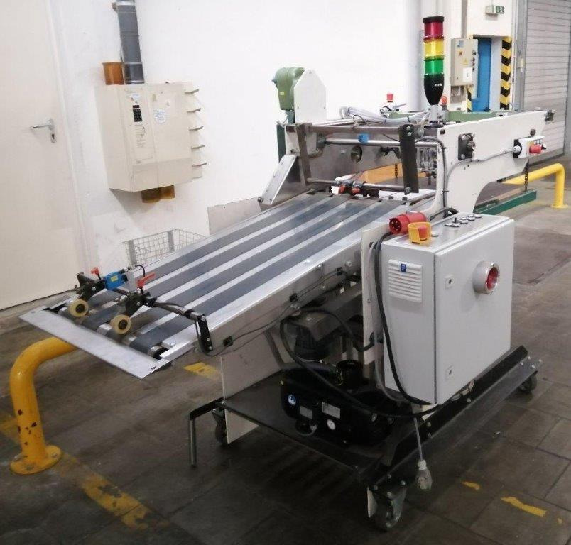 Werner Achilles Sondermaschinenbau - automatic mobile feeder for paper / cardboard - small size up to 50x60 cm - Falsemaskin: bilde 1 Werner Achilles Sondermaschinenbau - automatic mobile feeder for paper / cardboard - small size up to 50x60 cm - Falsemaskin: bilde 1
