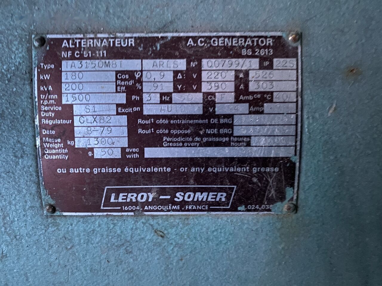 SDMO 250 KVA Cummins - Elektrisk generator: bilde 3 SDMO 250 KVA Cummins - Elektrisk generator: bilde 3