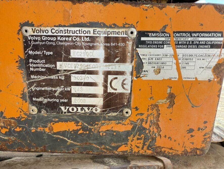 Volvo EC290CL - Beltegraver: bilde 5 Volvo EC290CL - Beltegraver: bilde 5