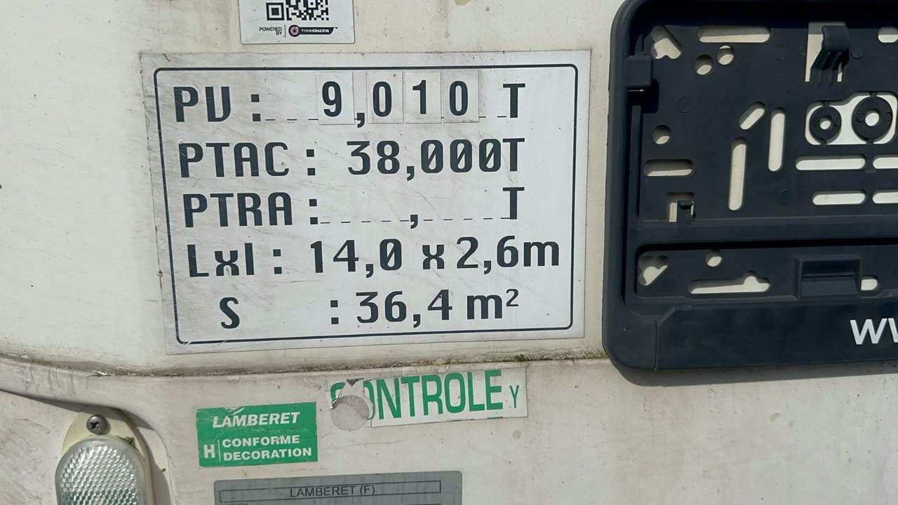 Lamberet LVF Carrier MAX 1300/Höhe 2,65m /Palettenkasten - Kjølesemi: bilde 4 Lamberet LVF Carrier MAX 1300/Höhe 2,65m /Palettenkasten - Kjølesemi: bilde 4
