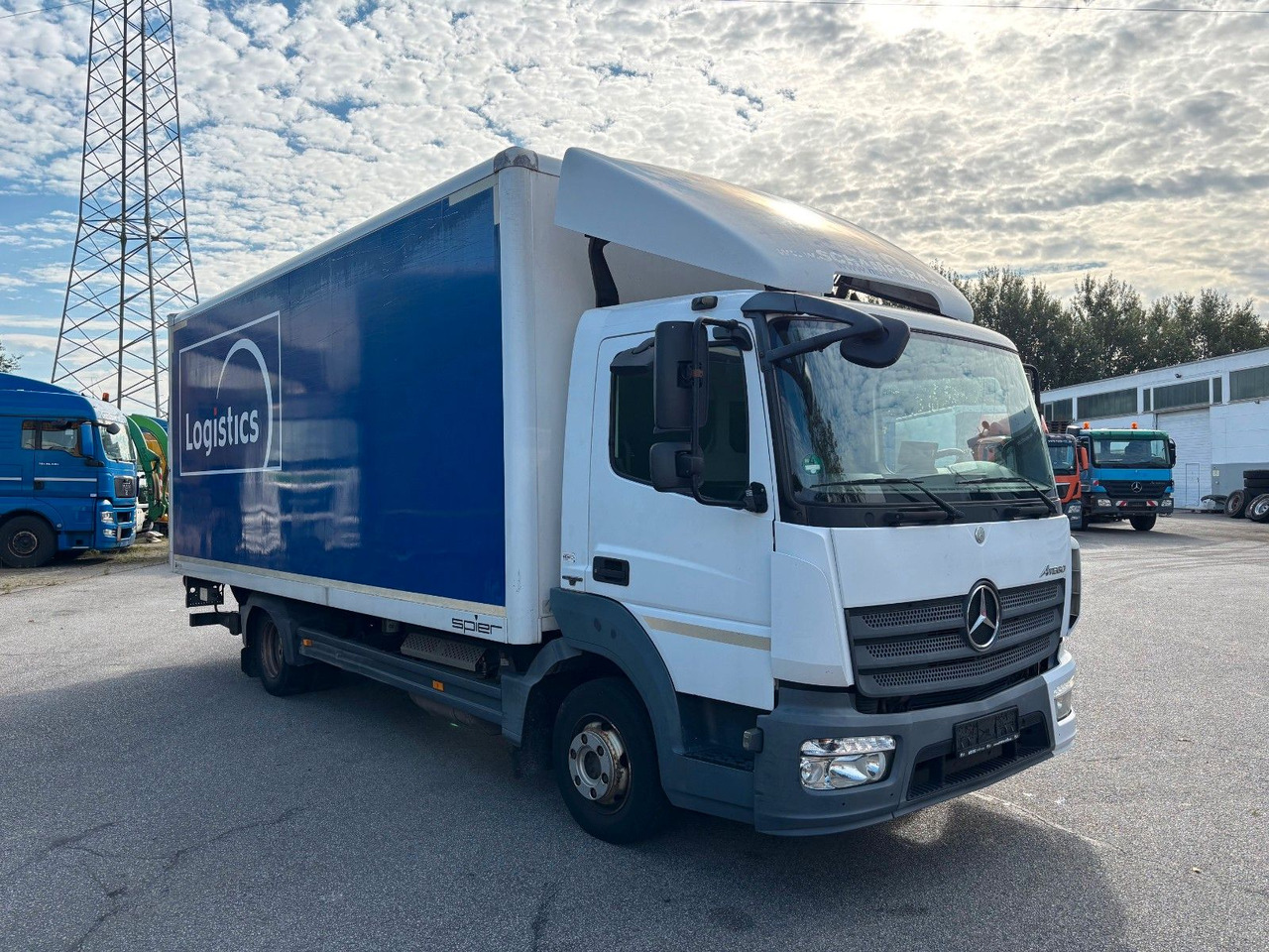 Mercedes-Benz Atego 821 Luft/LBW/EU6/Klima/Navi - Varebil med skap: bilde 3 Mercedes-Benz Atego 821 Luft/LBW/EU6/Klima/Navi - Varebil med skap: bilde 3