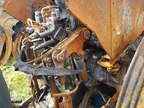 Motor og deler John Deere 6100 Front, Rear Axle, Engine, Transmission, Pto, Lift, Frame Parts: bilde 8