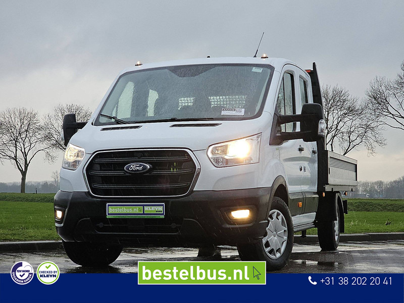 Ford Transit 2.0 L4 Open-Laadbak DC ! - Varebil med plan: bilde 1 Ford Transit 2.0 L4 Open-Laadbak DC ! - Varebil med plan: bilde 1