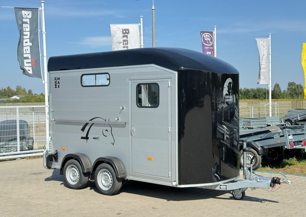 CHEVAL LIBERTÉ MultiMax przyczepa na dwa konie | duża siodlarnia | drzwi boczne | 2600 kg DMC | 380×181 cm | ALUMINIOWA | Debon | dostawa | mocna i solidna | - Hestehenger: bilde 1 CHEVAL LIBERTÉ MultiMax przyczepa na dwa konie | duża siodlarnia | drzwi boczne | 2600 kg DMC | 380×181 cm | ALUMINIOWA | Debon | dostawa | mocna i solidna | - Hestehenger: bilde 1
