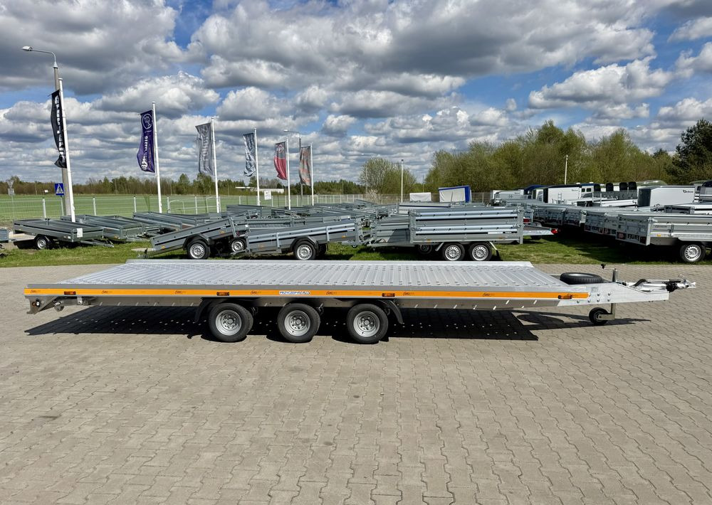 GROMEX L3-3500-6 | 600 x 210 cm / 3500 kg / lampy LED / koło zapasowe / najazdy ALU - Transporter tilhenger: bilde 2 GROMEX L3-3500-6 | 600 x 210 cm / 3500 kg / lampy LED / koło zapasowe / najazdy ALU - Transporter tilhenger: bilde 2