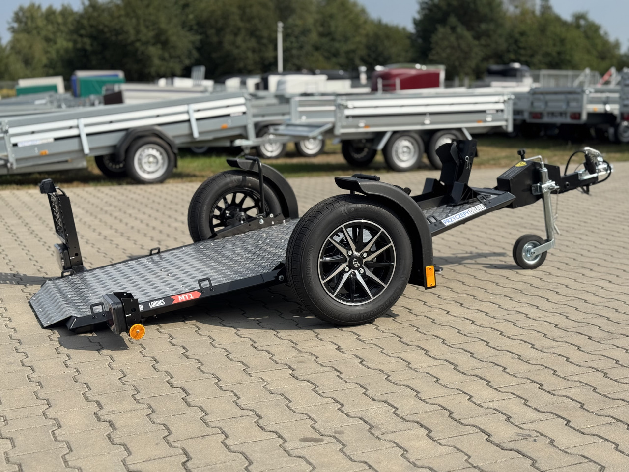 LORRIES MT-1 - przyczepa do przewozu 1 motocykla - MC-henger: bilde 2 LORRIES MT-1 - przyczepa do przewozu 1 motocykla - MC-henger: bilde 2