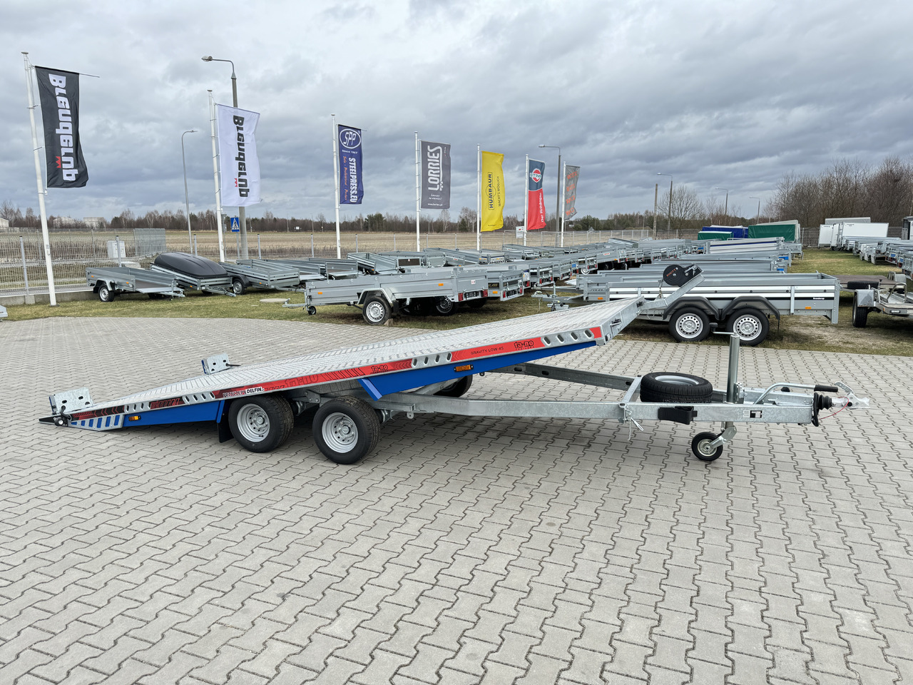 TA-NO GRAVITY LOW 27.45 trailer for 1 car 2700 kg GVW VDI CERTIFICATE - Transporter tilhenger: bilde 1 TA-NO GRAVITY LOW 27.45 trailer for 1 car 2700 kg GVW VDI CERTIFICATE - Transporter tilhenger: bilde 1