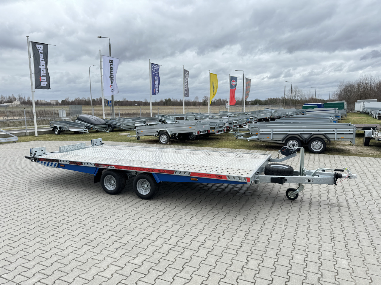 TA-NO GRAVITY LOW 27.45 trailer for 1 car 2700 kg GVW VDI CERTIFICATE - Transporter tilhenger: bilde 2 TA-NO GRAVITY LOW 27.45 trailer for 1 car 2700 kg GVW VDI CERTIFICATE - Transporter tilhenger: bilde 2