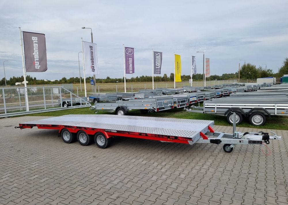 TA-NO Scorpio 60 PREMIUM | 600 x 210 cm / 3500 kg / 3 osie - Transporter tilhenger: bilde 1 TA-NO Scorpio 60 PREMIUM | 600 x 210 cm / 3500 kg / 3 osie - Transporter tilhenger: bilde 1