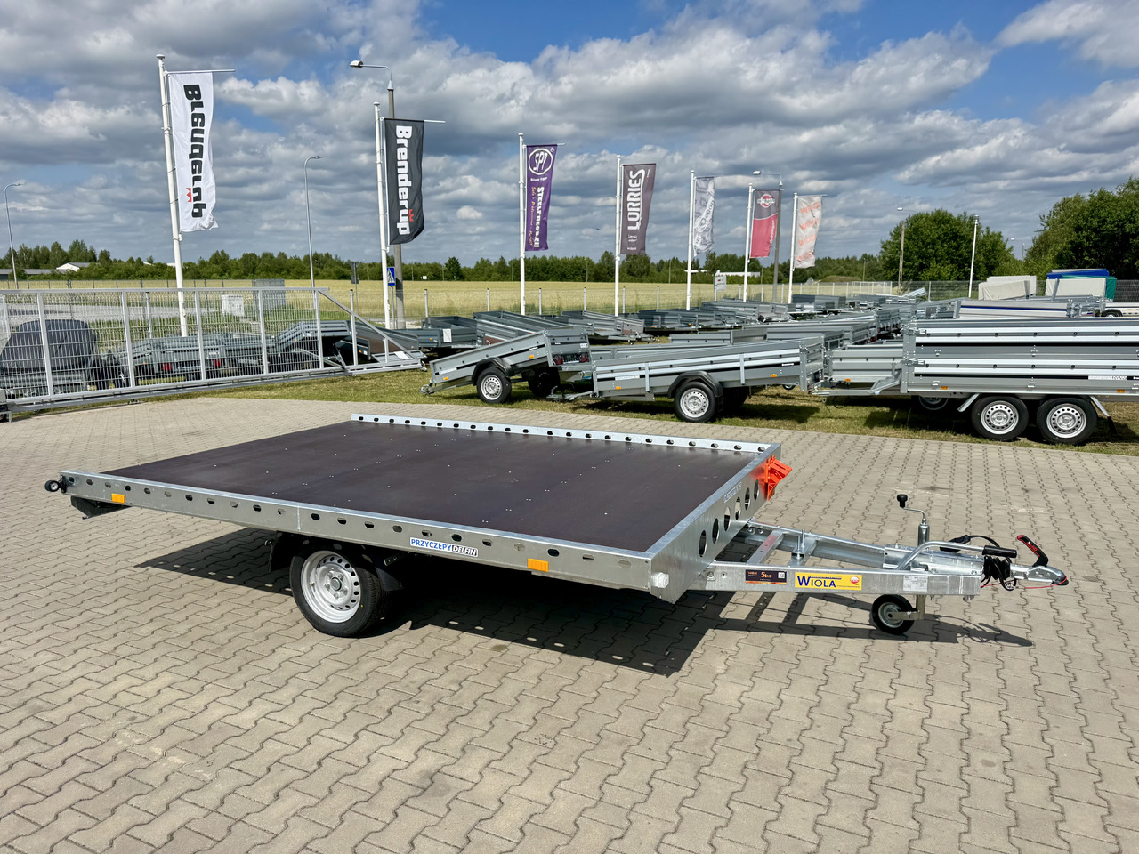 WIOLA QUAD 2H1.5 - przyczepa pod ATV Can-Am Maverick | Polaris RZR | 2 quady - MC-henger: bilde 2 WIOLA QUAD 2H1.5 - przyczepa pod ATV Can-Am Maverick | Polaris RZR | 2 quady - MC-henger: bilde 2