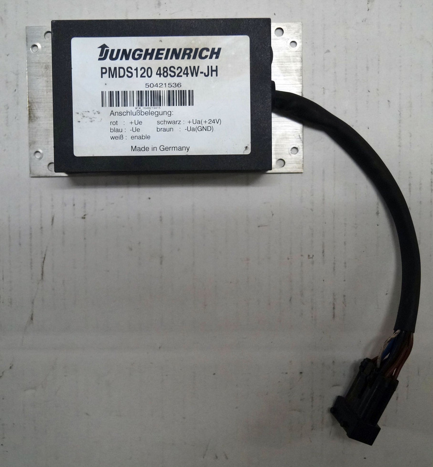 Jungheinrich 50421536 | Transformer 48V-24V PMDS120 48S 24W-JH snn. MTR164821941 Transformer 48V-24V PMDS120 48S 24W-JH snn. MTR1648219415 - Elektrisk system for Materialhåndteringsutstyr: bilde 1 Jungheinrich 50421536 | Transformer 48V-24V PMDS120 48S 24W-JH snn. MTR164821941 Transformer 48V-24V PMDS120 48S 24W-JH snn. MTR1648219415 - Elektrisk system for Materialhåndteringsutstyr: bilde 1