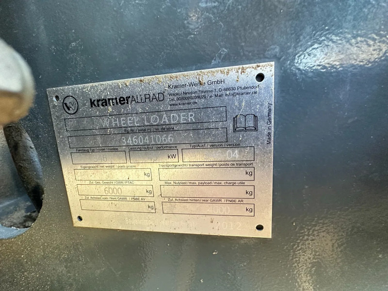 Hjullaster Kramer 850 / 346: bilde 13 Hjullaster Kramer 850 / 346: bilde 13