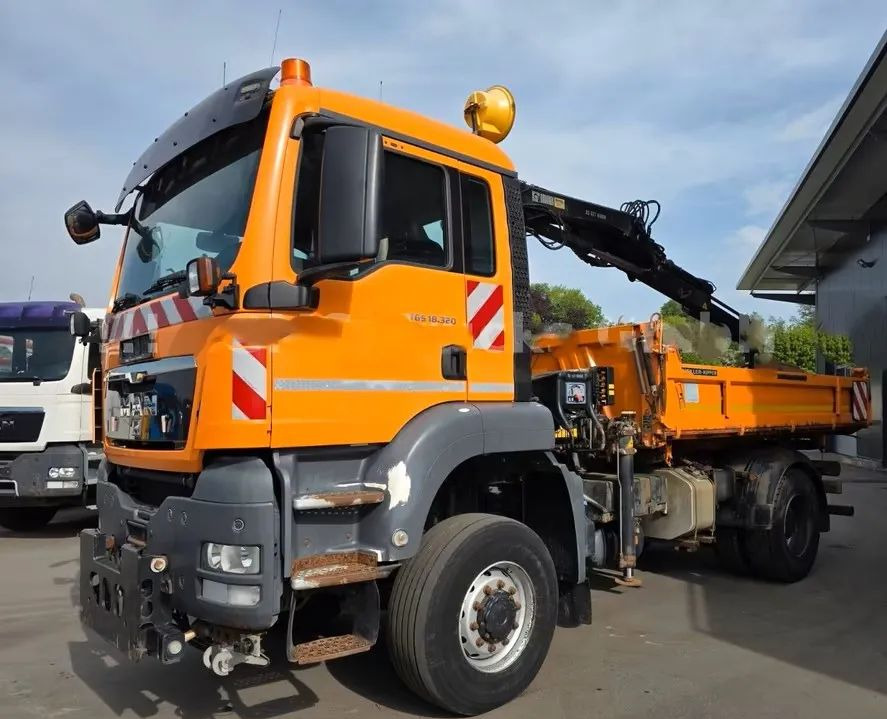 MAN TGS 18.320 4x4 – Wywrotka trójstronna Meiller + Kran HIAB | Komunalny | Euro 5 - Tippbil: bilde 2 MAN TGS 18.320 4x4 – Wywrotka trójstronna Meiller + Kran HIAB | Komunalny | Euro 5 - Tippbil: bilde 2
